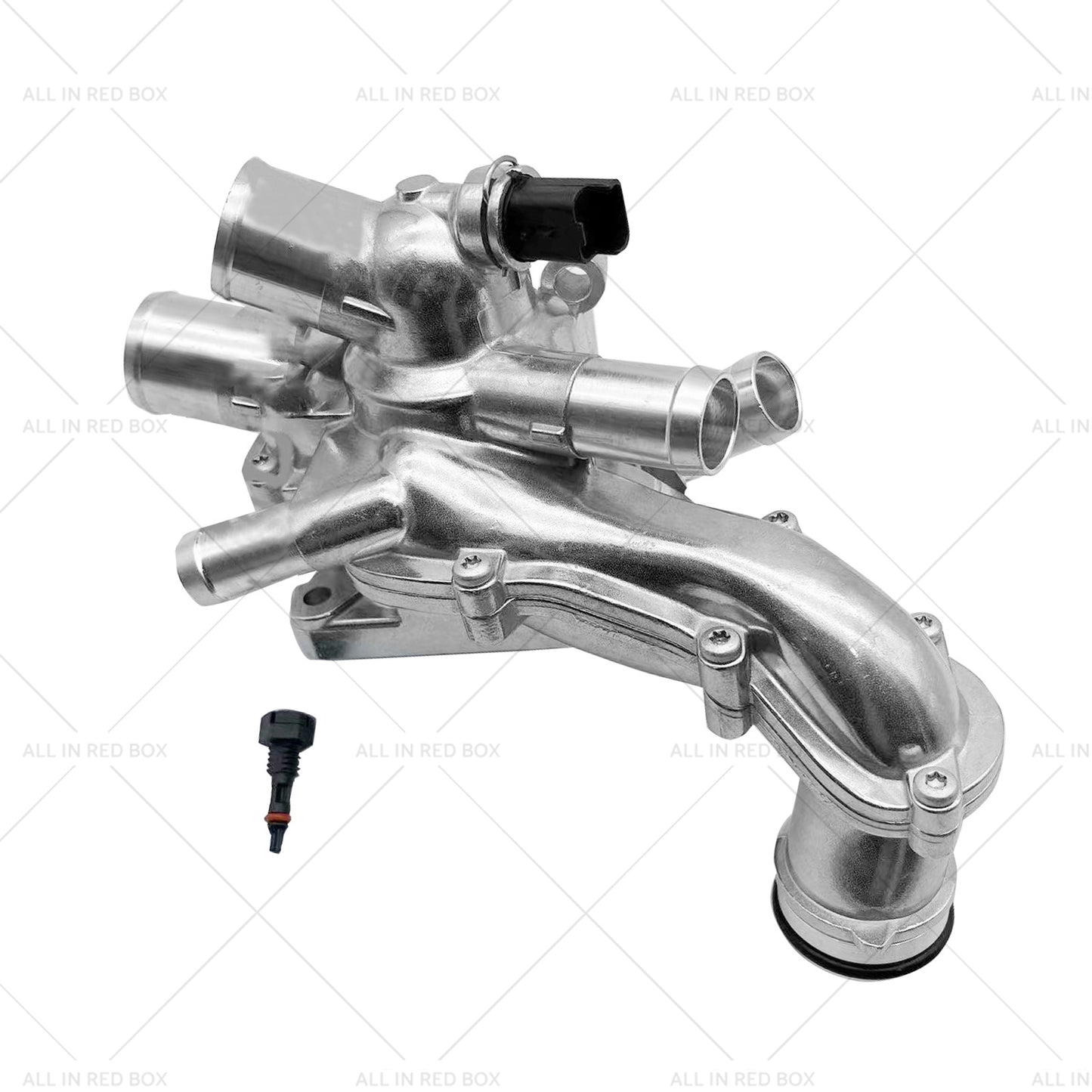 {{ Upgrade Aluminum Thermostat Housing Assembly Suitable for Mini Cooper 2007-2013 }} - Buy Car Parts Online at {{ Kaka Auto Parts }}.