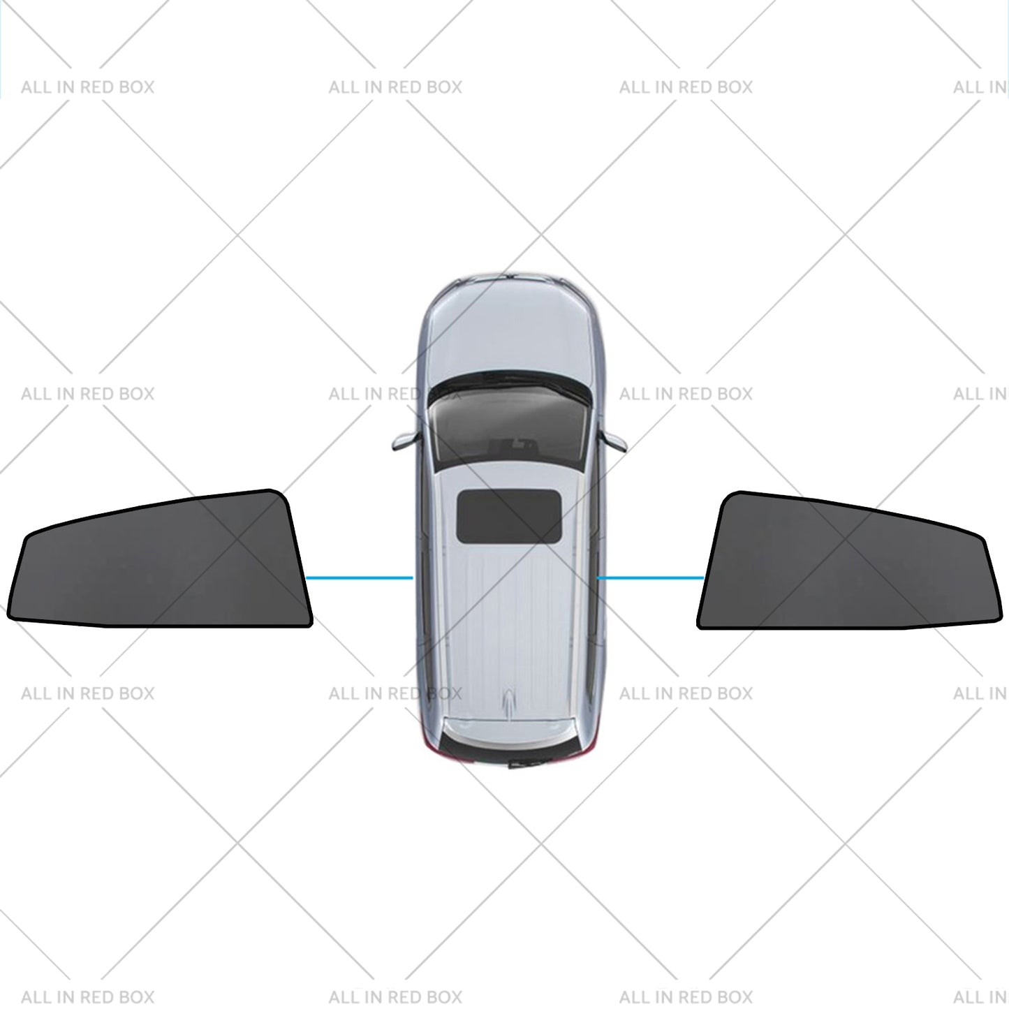 {{ Magnetic Car Window Sun Shades Suitable for Subaru XV/Impreza 2017-2023 }} - Buy Car Parts Online at {{ Kaka Auto Parts }}.