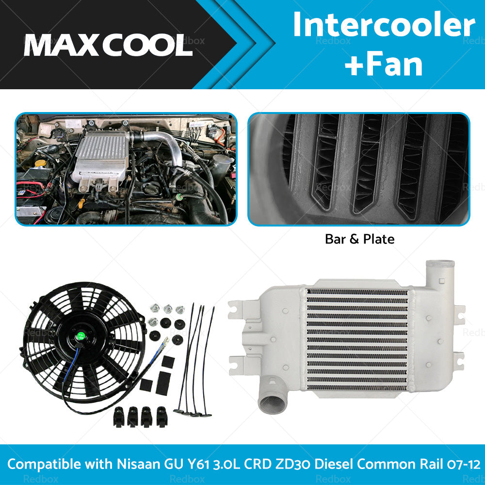 {{ IntercoolerFan For Nisaan GU Y61 3. 0L CRD ZD30 Diesel Common Rail 07-12 }} - Buy Car Parts Online at {{ Kaka Auto Parts }}.