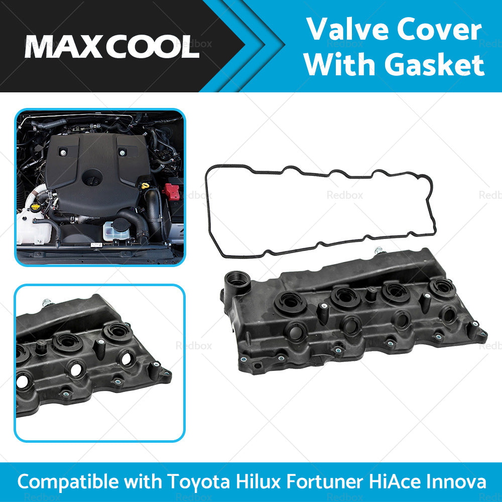 Valve Rocker Cover Suitable for Toyota Hilux KUN15 KUN25 KUN16 2. 5 3. 0 w or Gasket