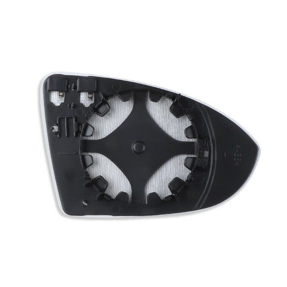 Left Mirror Glass Suitable For VW Golf MK7 MK7.5 2013-2018 Heated Convex w/ Base