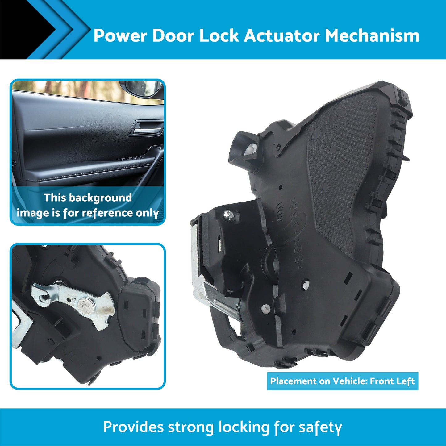 {{ Front Left Power Door Lock Mechanism Assy Suitable For Toyota Hilux Vigo 05-15 }} - Buy Car Parts Online at {{ Kaka Auto Parts }}.