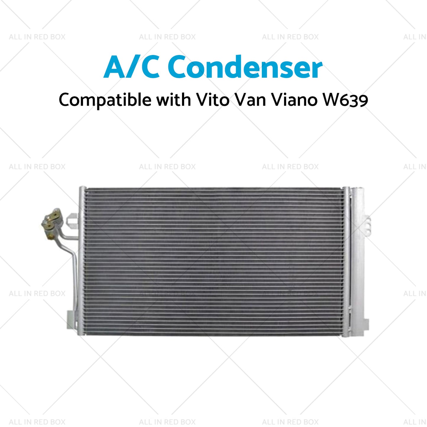{{ A/C Condenser Suitable for Vito Van Viano W639 6398350270 390mm 708mm 16mm }} - Buy Car Parts Online at {{ Kaka Auto Parts }}.