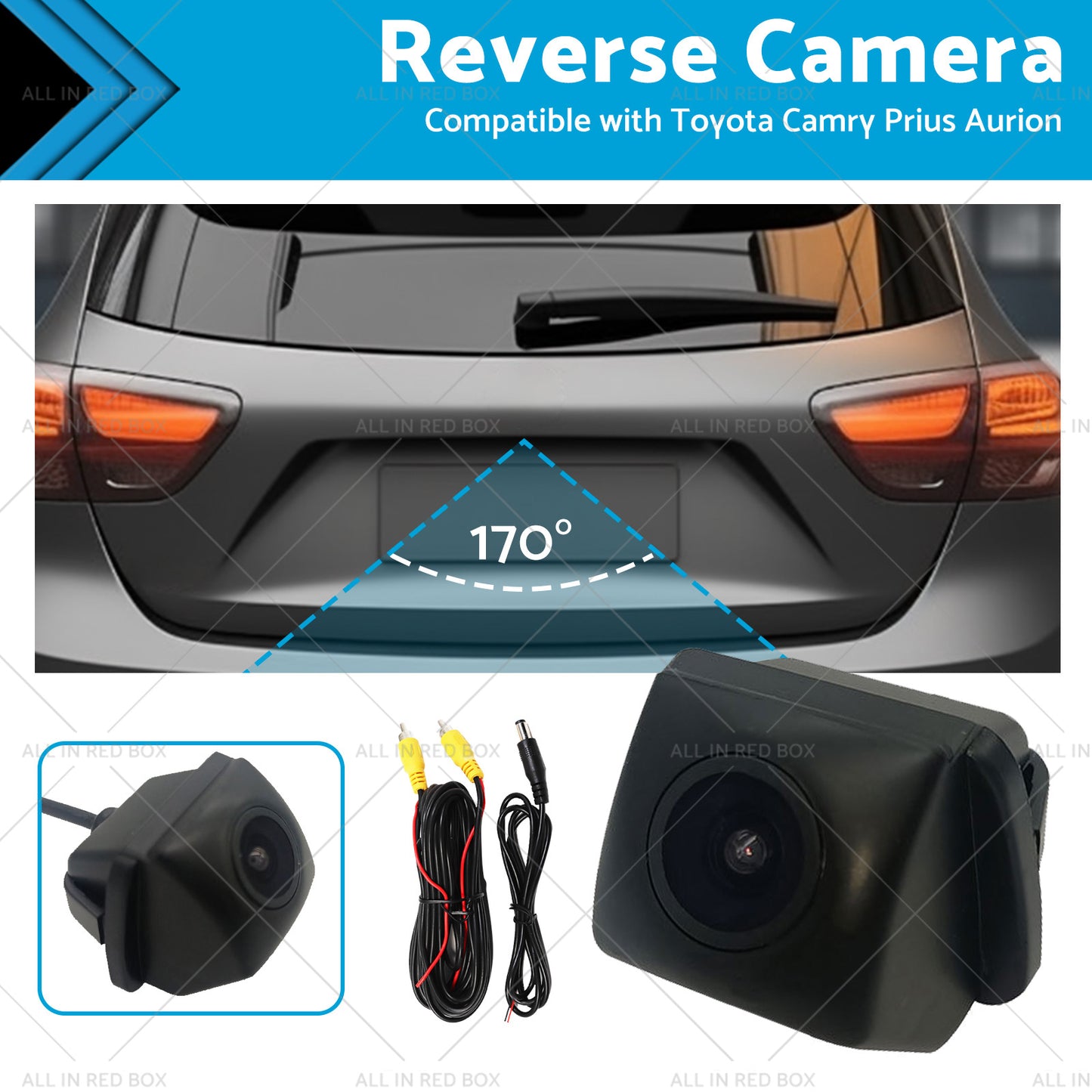 {{ Car Reverse Rear View Parking Camera Suitable for Toyota Camry Prius Aurion }} - Buy Car Parts Online at {{ Kaka Auto Parts }}.