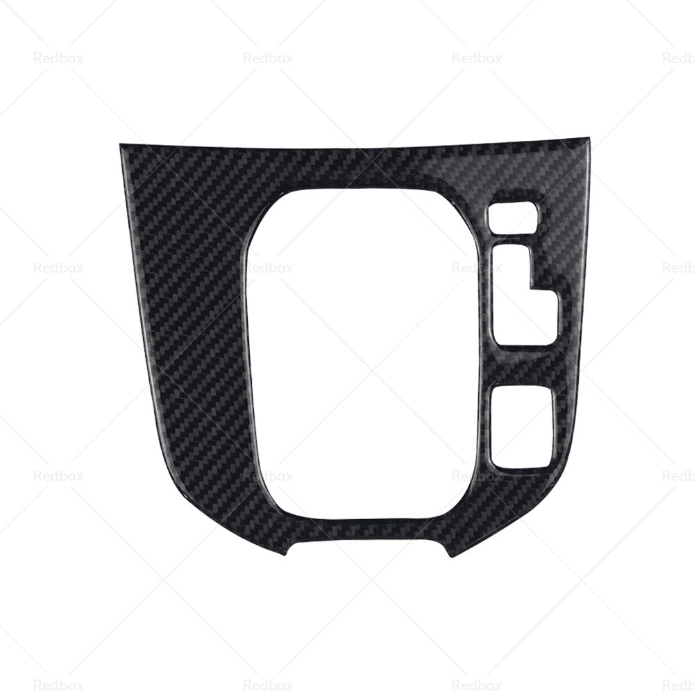 {{ Carbon Fibre Centre Console Gear Shift Cover Frame Suitable for Mazda CX-9 16-22 }} - Buy Car Parts Online at {{ Kaka Auto Parts }}.