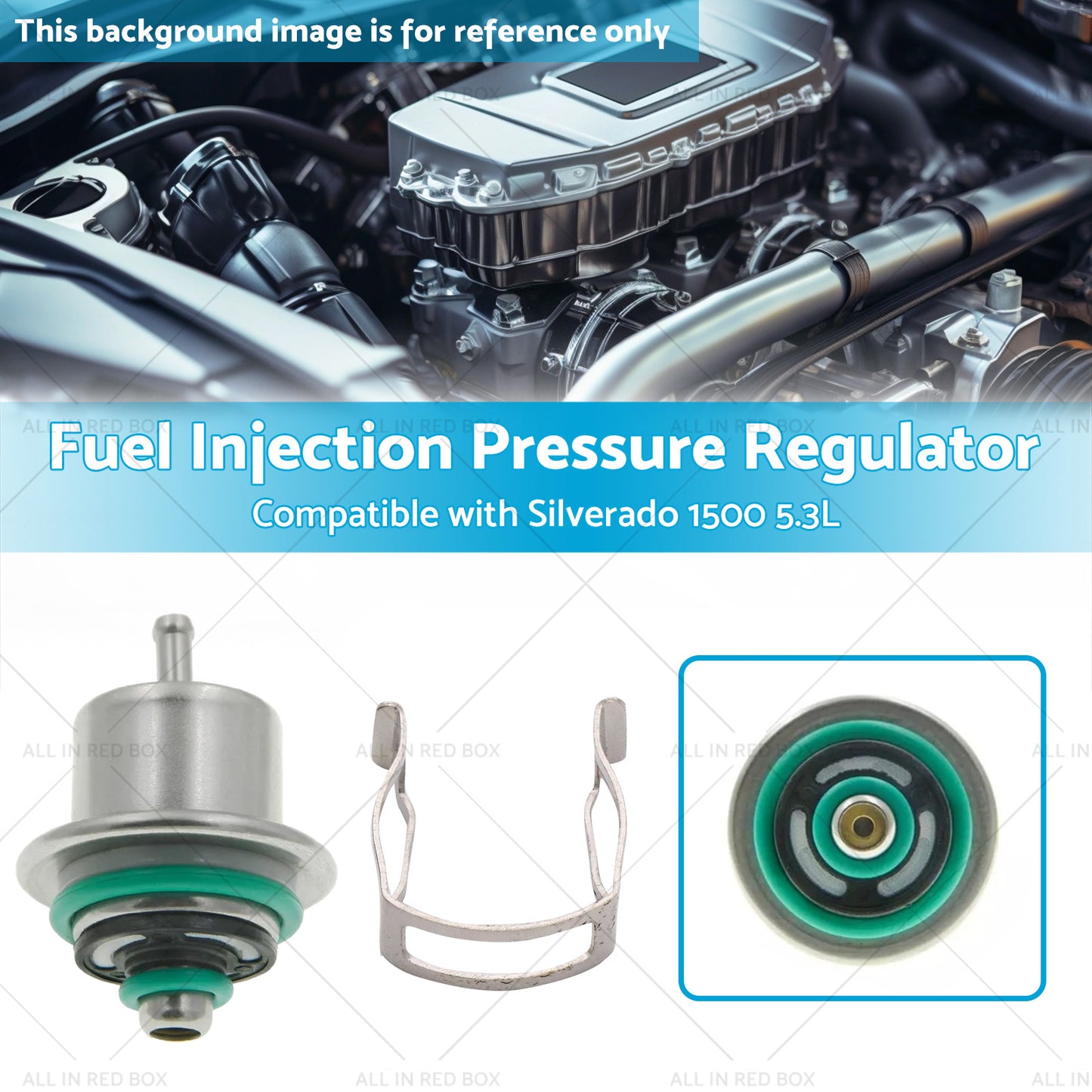 {{ Fuel Injection Pressure Regulator Suitable for 219765 Silverado 1500 5. 3L 02-05 }} - Buy Car Parts Online at {{ Kaka Auto Parts }}.