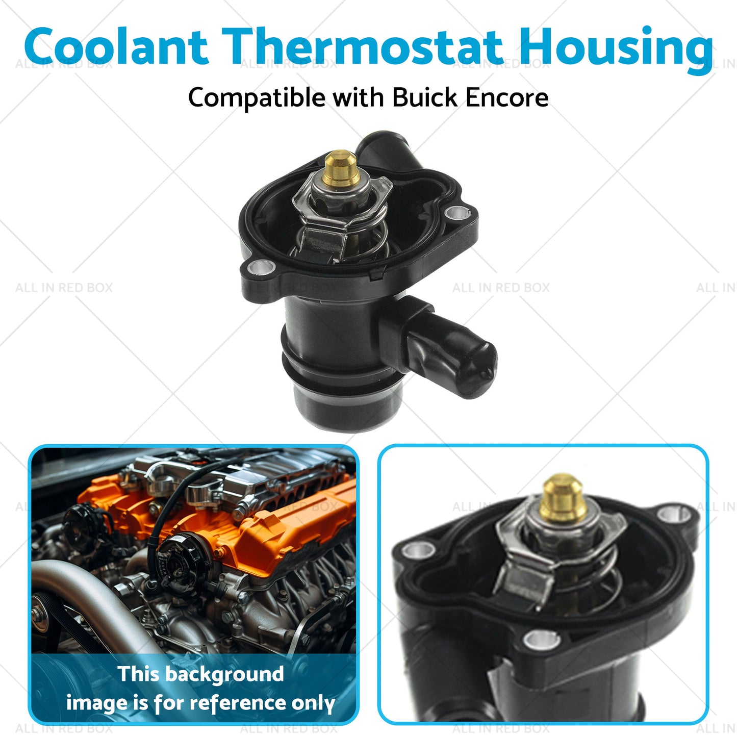 {{ Coolant Thermostat Housing Fits For Holden Cruze JH Trax A14NET 1. 4L Turbo }} - Buy Car Parts Online at {{ Kaka Auto Parts }}.