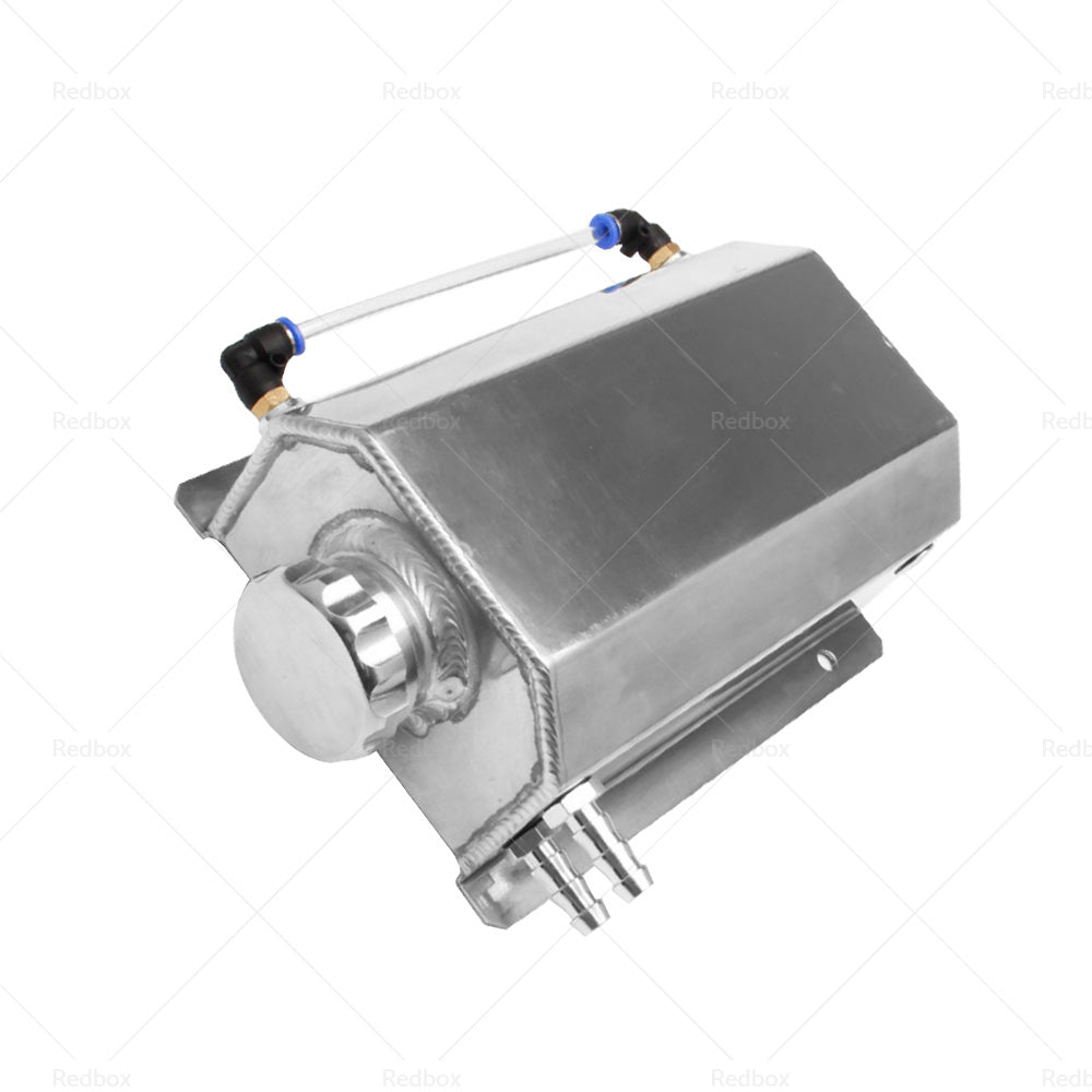 {{ Universal Aluminum 2L Coolant Radiator Overflow Recovery Water Tank Bottle }} - Buy Car Parts Online at {{ Kaka Auto Parts }}.