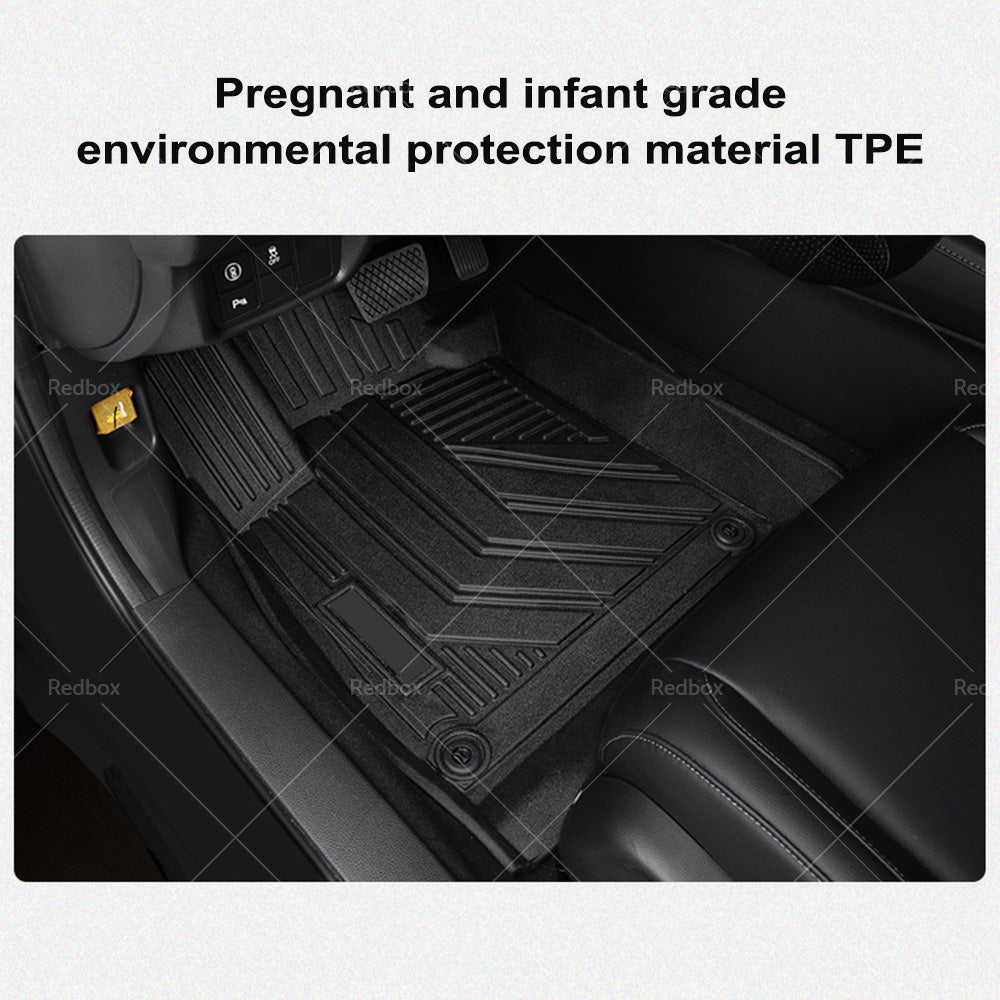 3D TPE Floor Mats Fit for Isuzu MUX MU-X 12-21 Anti-Slip Waterproof Full Cover