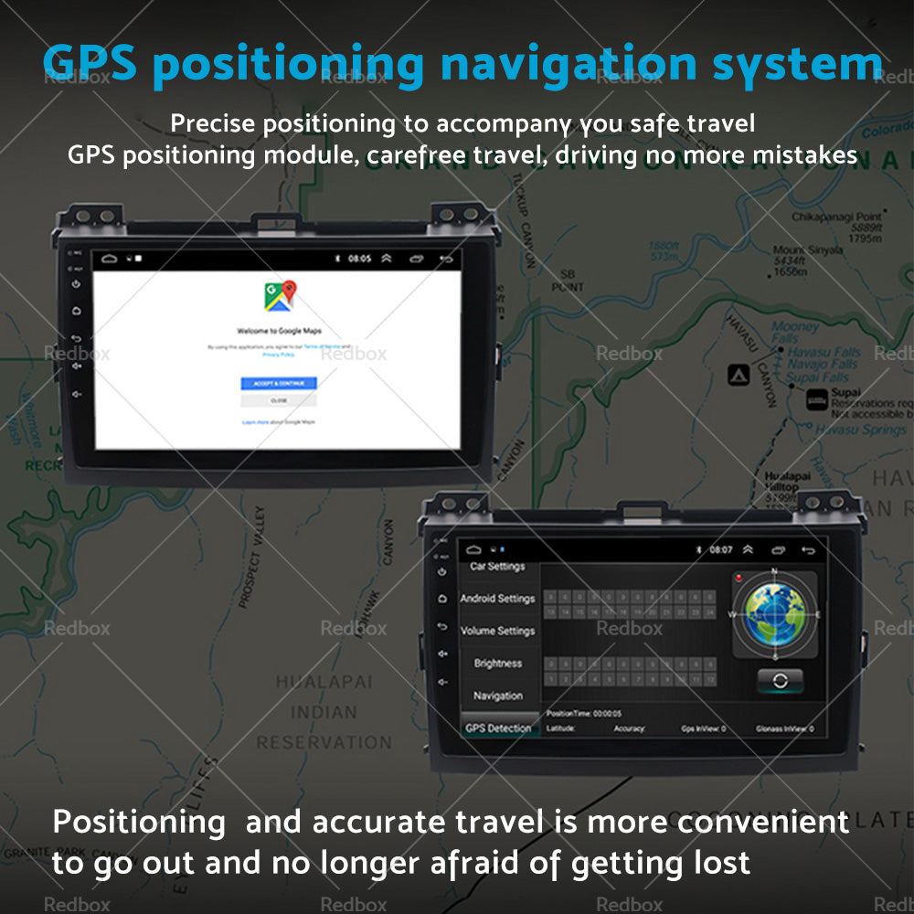 {{ 32GB Android 11 Carplay Radio Stereo GPS Navi DSP Suitable For Toyota Prado 120 }} - Buy Car Parts Online at {{ Kaka Auto Parts }}.