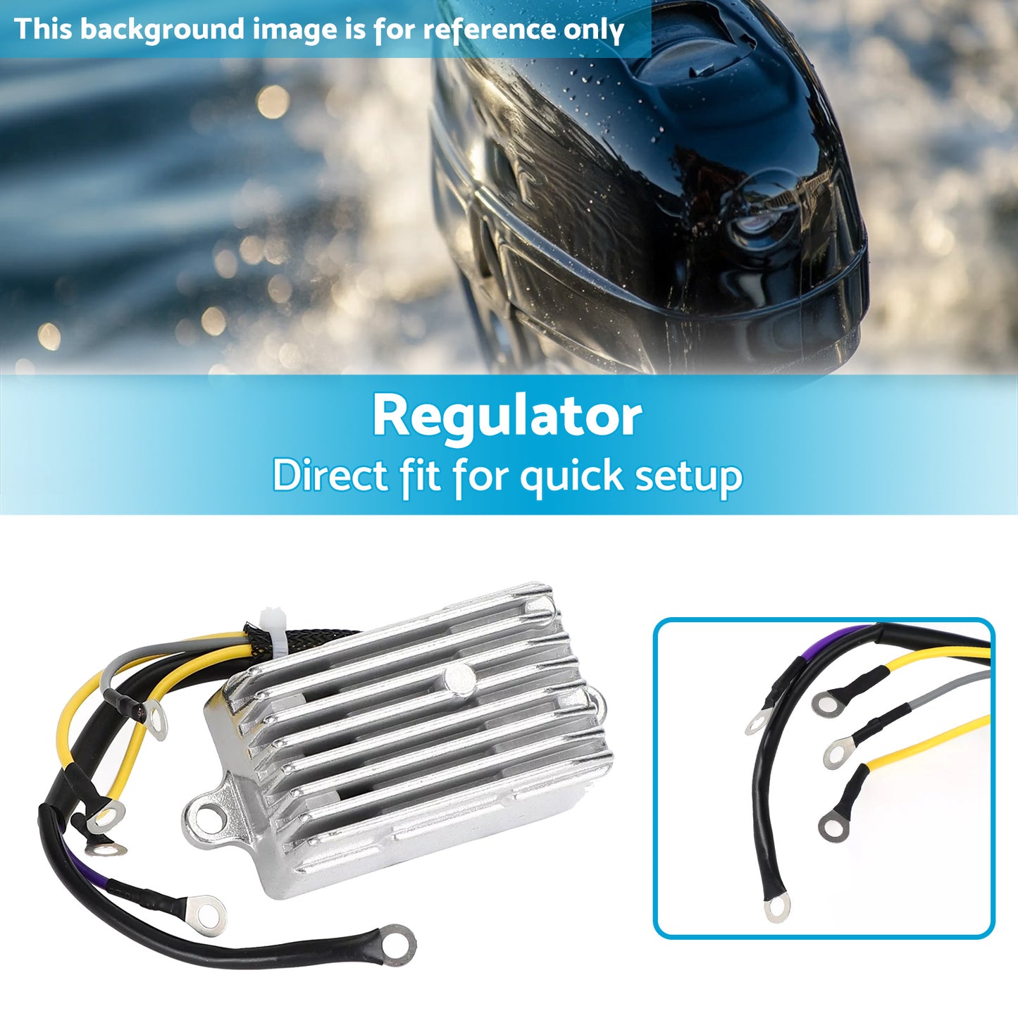 {{ Regulator Suitable For Johnson Evinrude 40 45 HP 92-95 0585001 0584476 1934476 }} - Buy Car Parts Online at {{ Kaka Auto Parts }}.