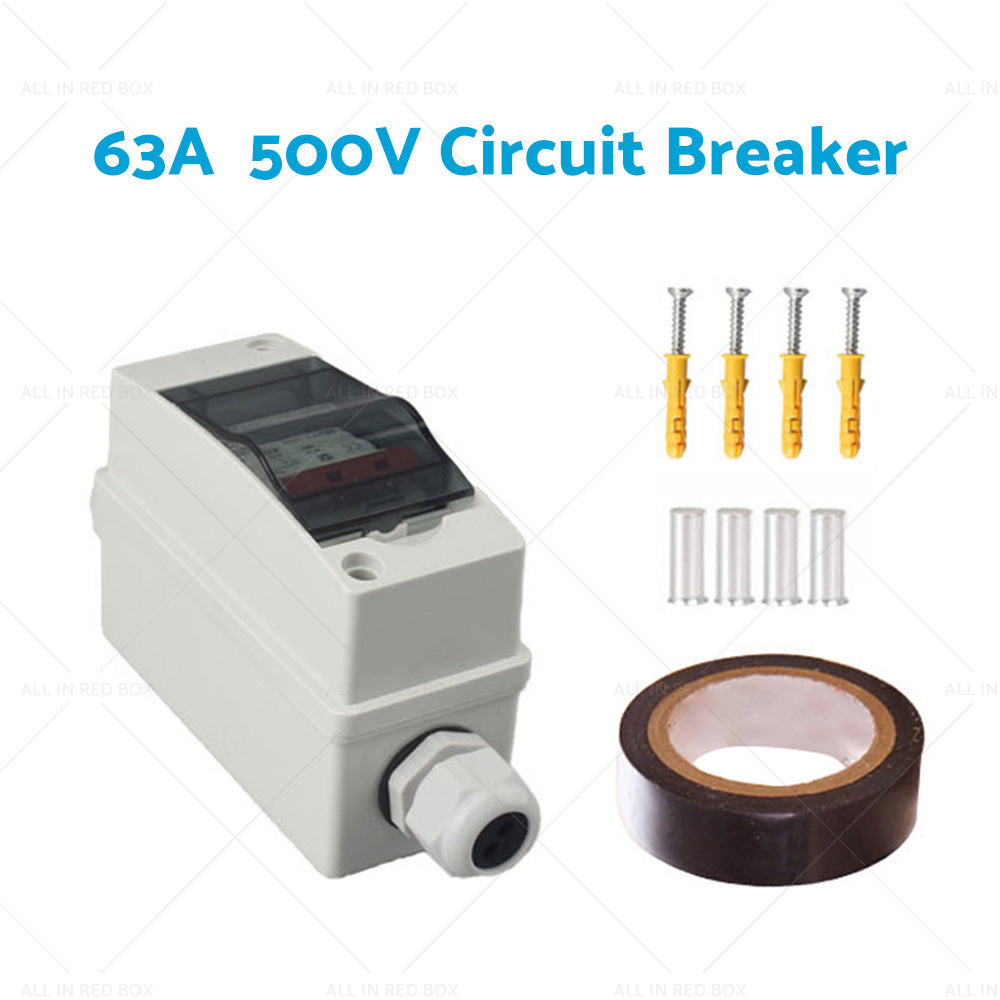 {{ PV Disconnect Box DC500V 32A/63A 2P Circuit Breaker Solar System Isolator Switch }} - Buy Car Parts Online at {{ Kaka Auto Parts }}.