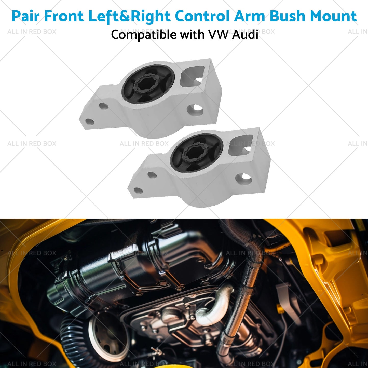 {{ Pair Front Left and Right Control Arm Bush Mount Suitable for VW CADDY GOLF Audi }} - Buy Car Parts Online at {{ Kaka Auto Parts }}.