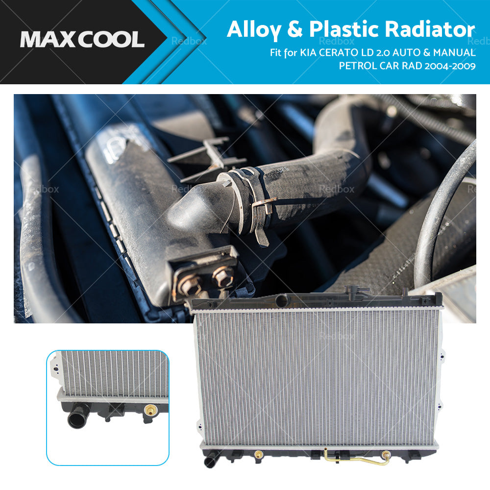 RADIATOR RAD fit KIA CERATO LD 2. 0 4CYL G4GC 2004-2009 AUTO and MANUAL PETROL