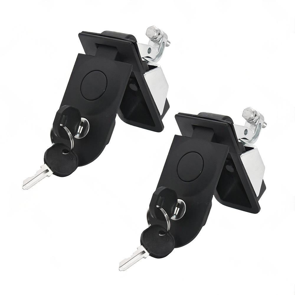 2PCS Compression Lock Latch Rounded End Tool Box For Caravan Camper Trailer
