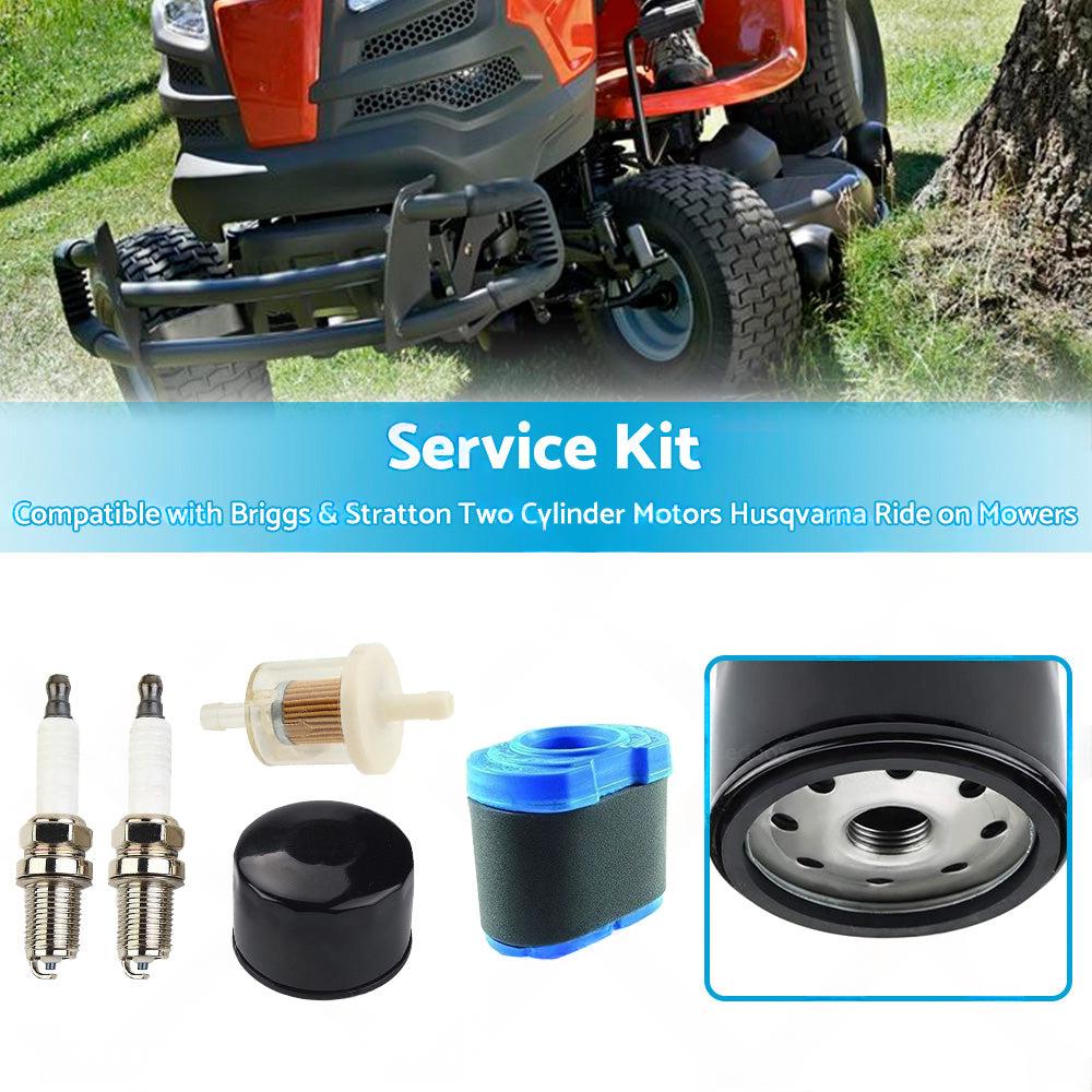 Service Kit Suitable For Briggs and Stratton Two Cylinder Motors Husqvarna Mowers