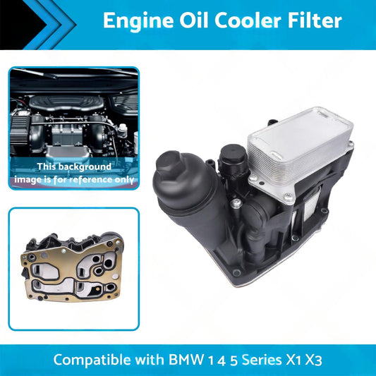 Engine Oil Filter Housing and Cooler 11428507697 SuitableFor BMW N47 N57 F25 10-19