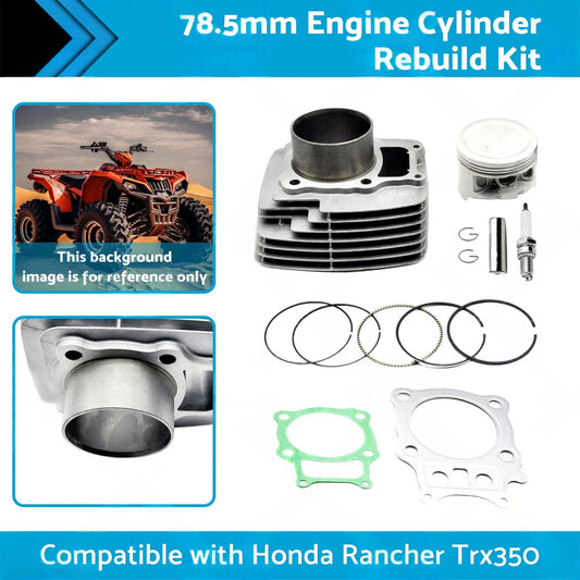 78.5mm Engine Cylinder Rebuild Kit Suitable For Honda TRX350 Rancher 2000-2006