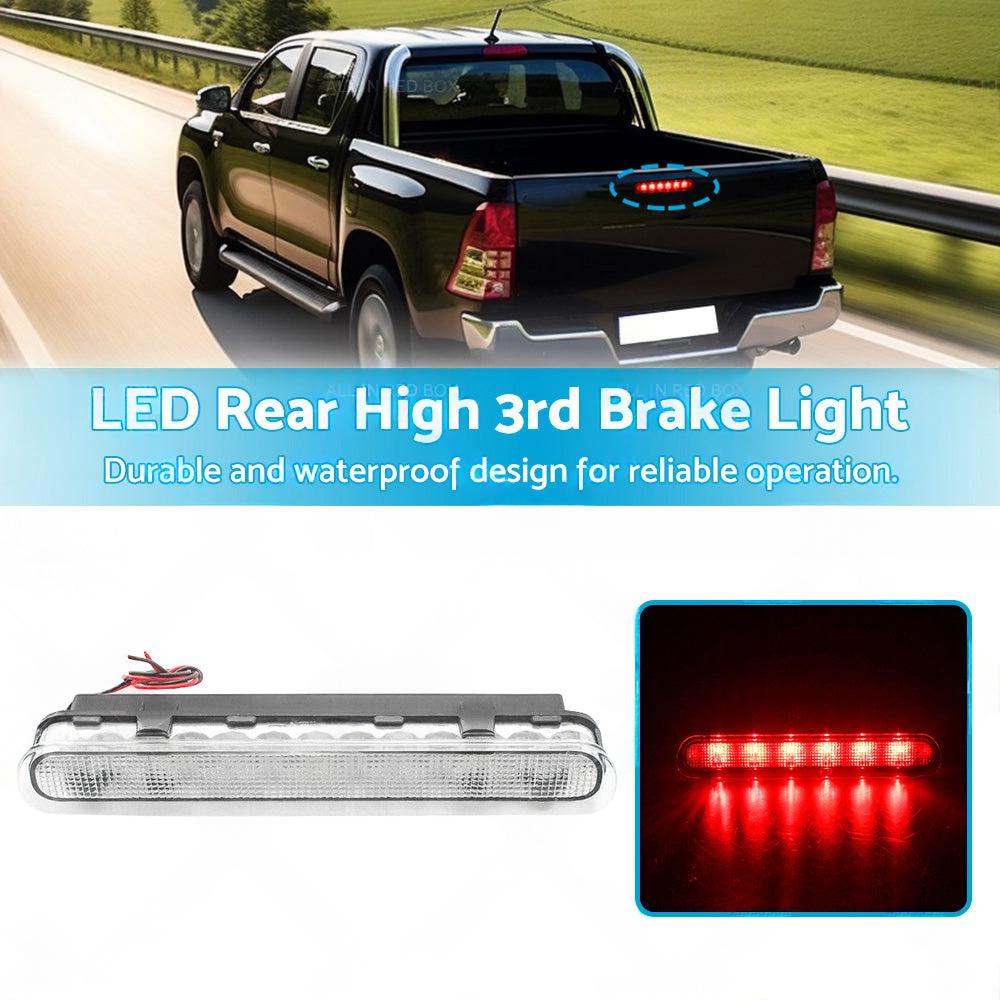 1x LED Rear High 3rd Brake Light Clear Suitable For Toyota Hilux VIGO SR5 04-15