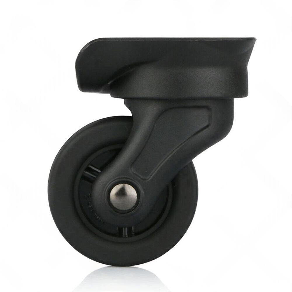 1/2 Pair Replacement Luggage Suitcase Spare Swivel Wheel 360 Angle Spinner W193 Black