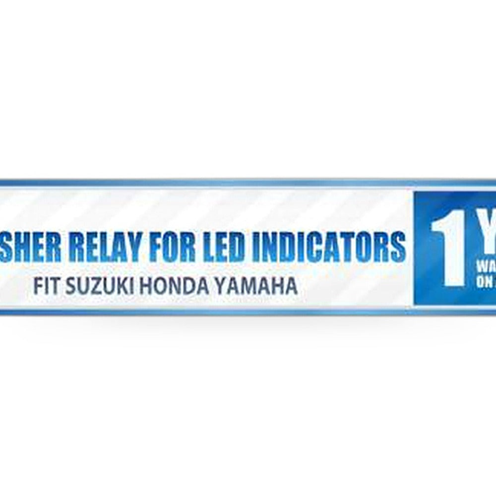 2-Pin LED Flasher Relay Suitable for Honda Motorcycles