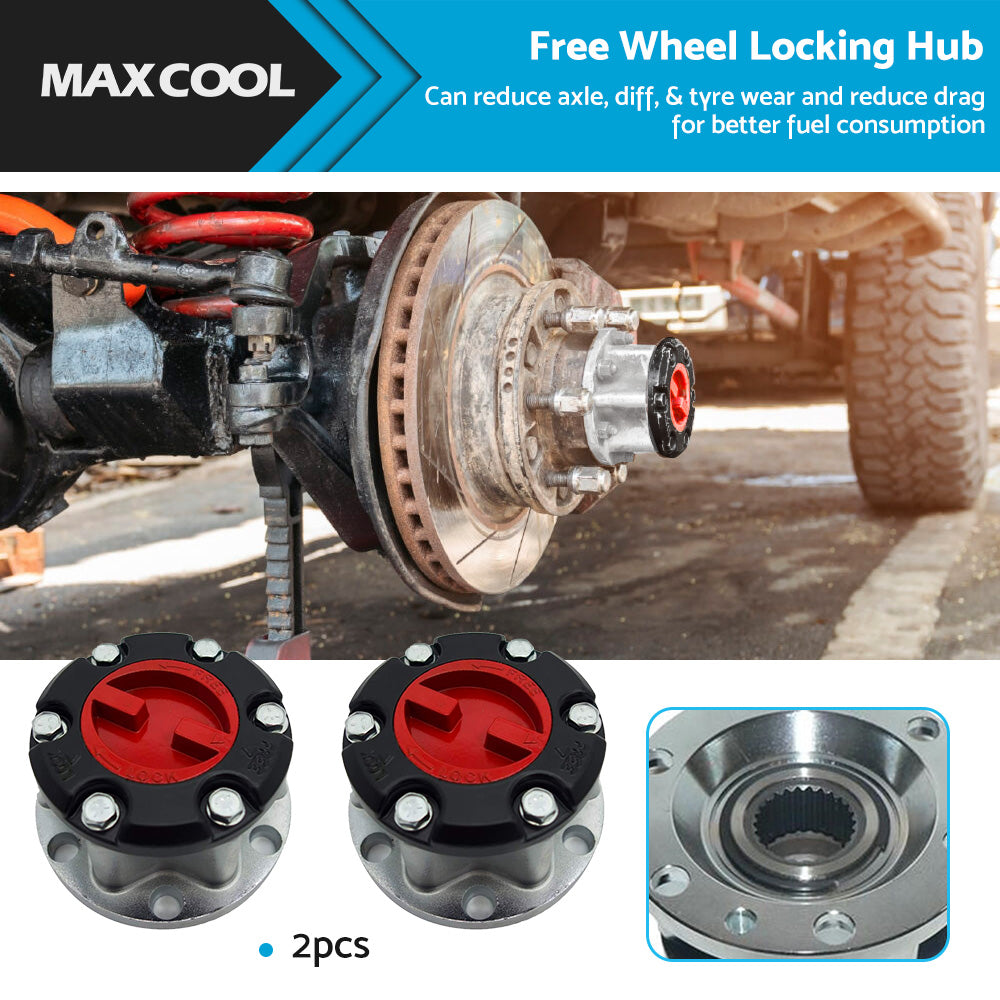 {{ Free Wheel Locking Hub Set Suitable For Hilux RZN169 RZN174 VZN167 VZN172 97-05 }} - Buy Car Parts Online at {{ Kaka Auto Parts }}.