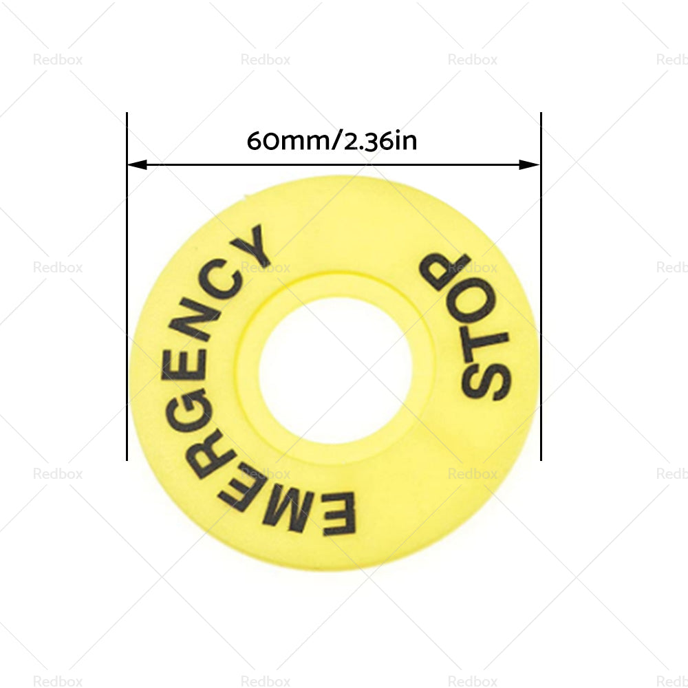 {{ 2Pcs Emergency Stop Button Shut Off Push Button Switch Red Mushroom }} - Buy Car Parts Online at {{ Kaka Auto Parts }}.