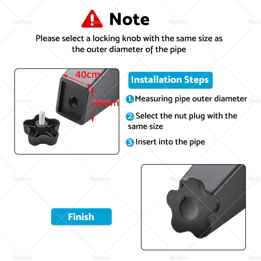 {{ Suitable For Caravan RV 6mm Plum Blossom 1X Carefree Awning Brace Locking Knob }} - Buy Car Parts Online at {{ Kaka Auto Parts }}.