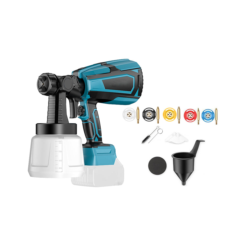 Cordless High Pressure Spray Gun Airless Paint Sprayer For Makita Battery