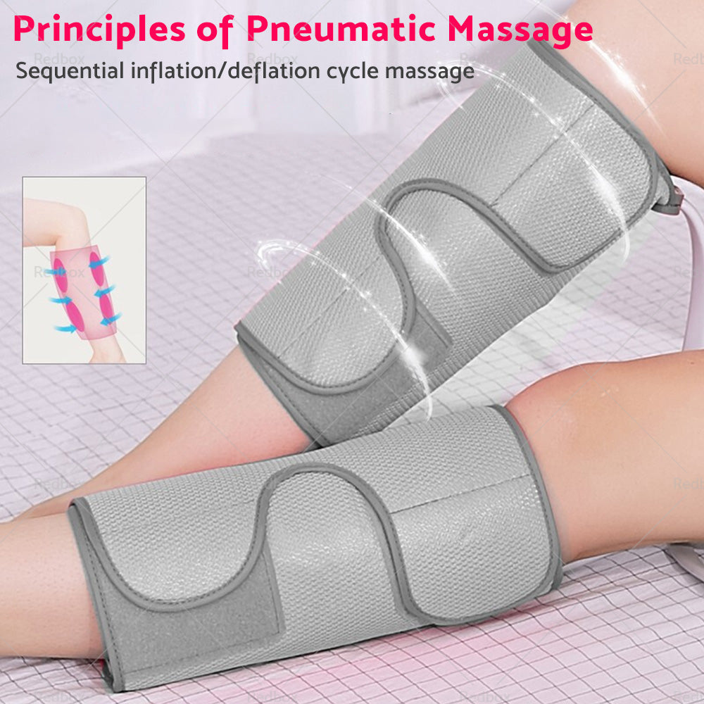 Leg and Foot Massager With Heat Compression Calf Thigh Massage Muscles Relax Wraps