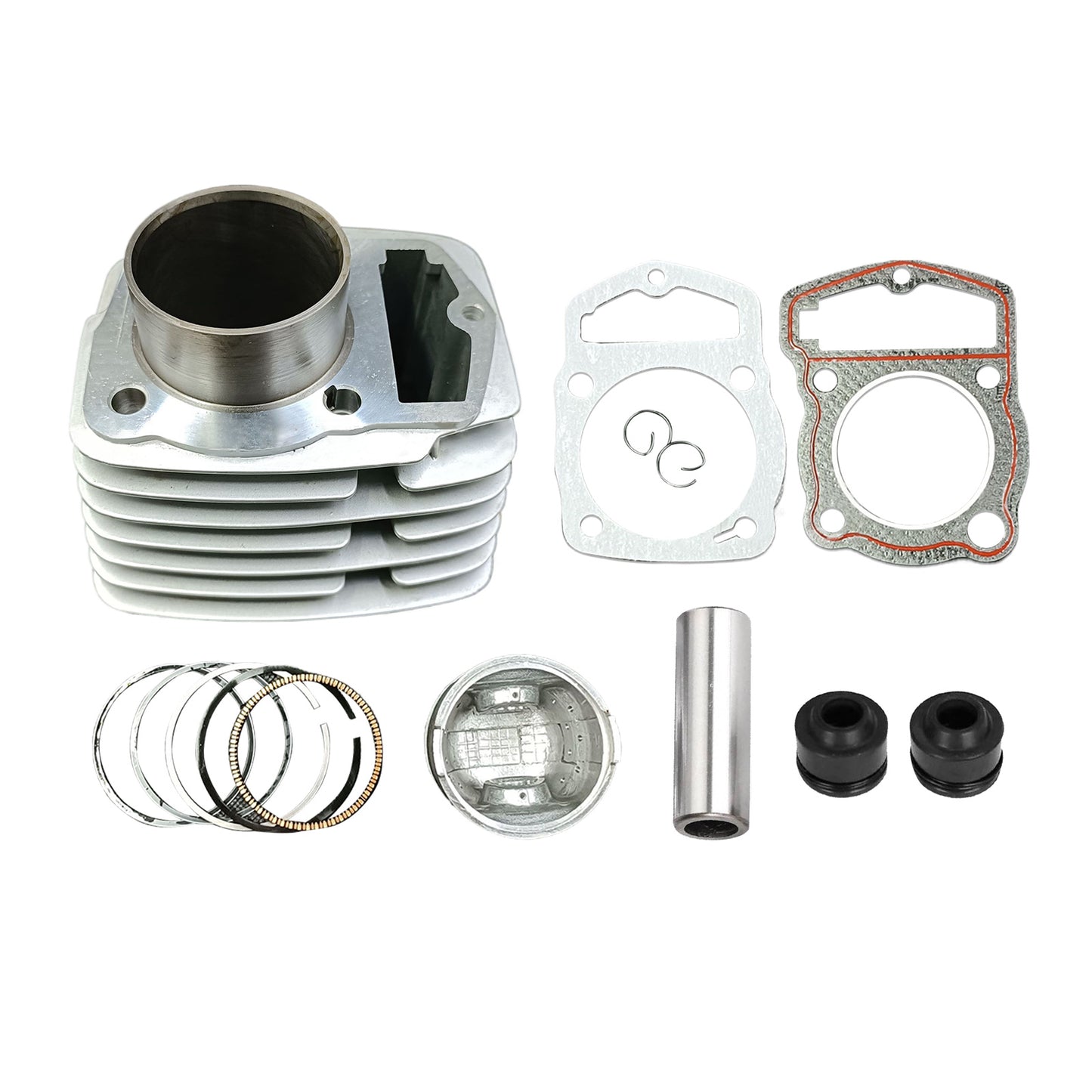 {{ CL125S SL125S Cylinder Piston Top End Rebuild Kit Suitablefor Honda CB125S 71-85 }} - Buy Car Parts Online at {{ Kaka Auto Parts }}.