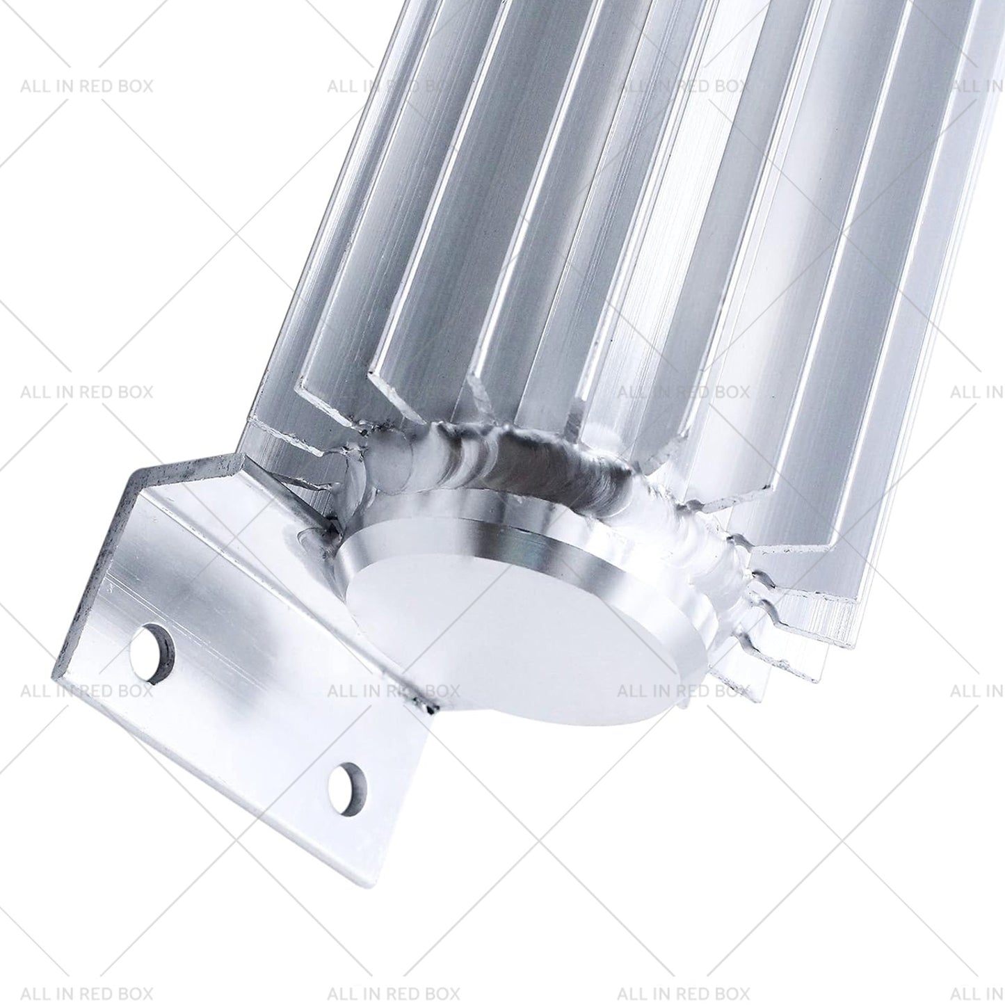 {{ Universal 18inch Dual Pass Transmission Trans Cooler with 1 4inch NPT Fitting Aluminum }} - Buy Car Parts Online at {{ Kaka Auto Parts }}.