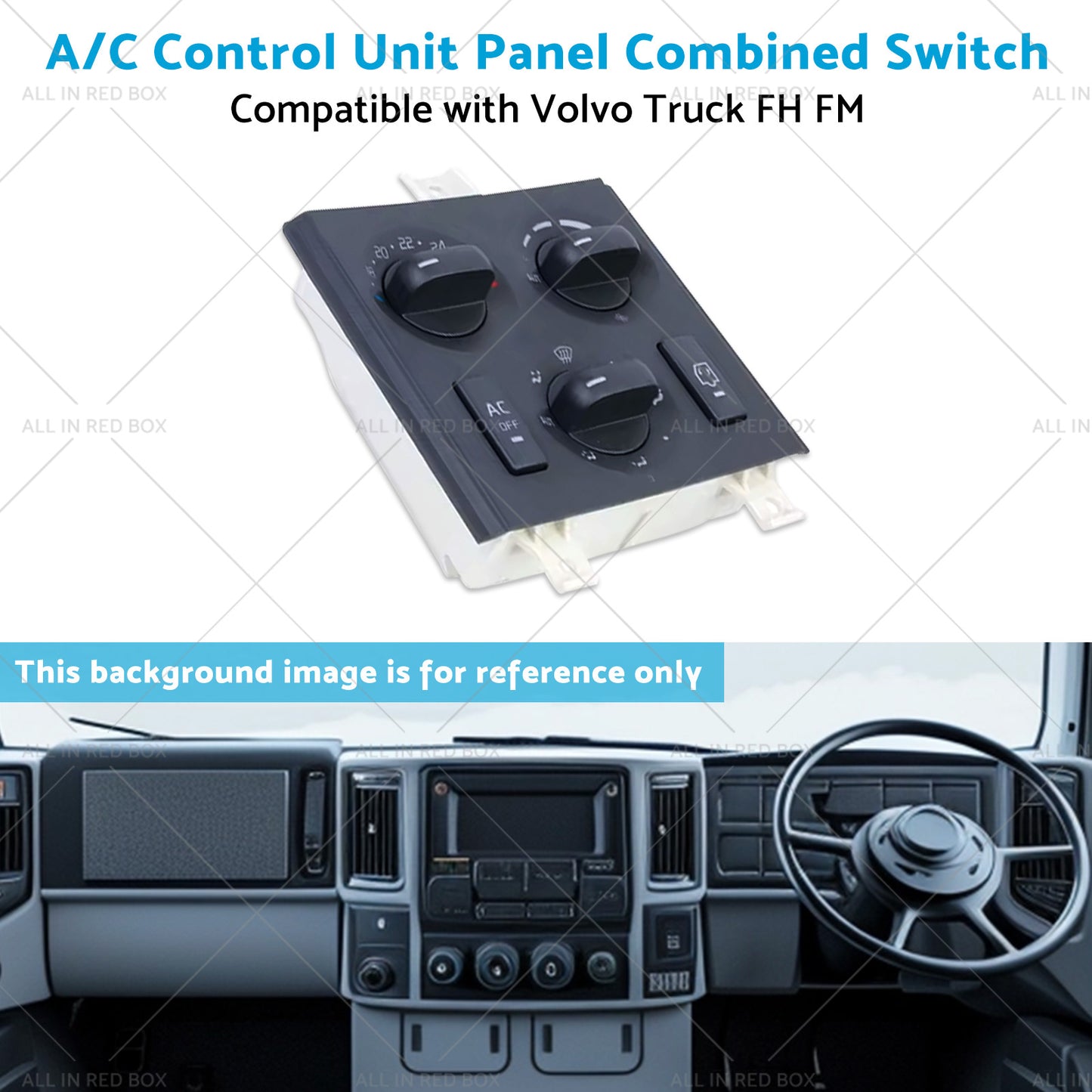 {{ 21272395 21318123 A or C Control Unit Panel Combined Switch Suitable for Truck FM }} - Buy Car Parts Online at {{ Kaka Auto Parts }}.