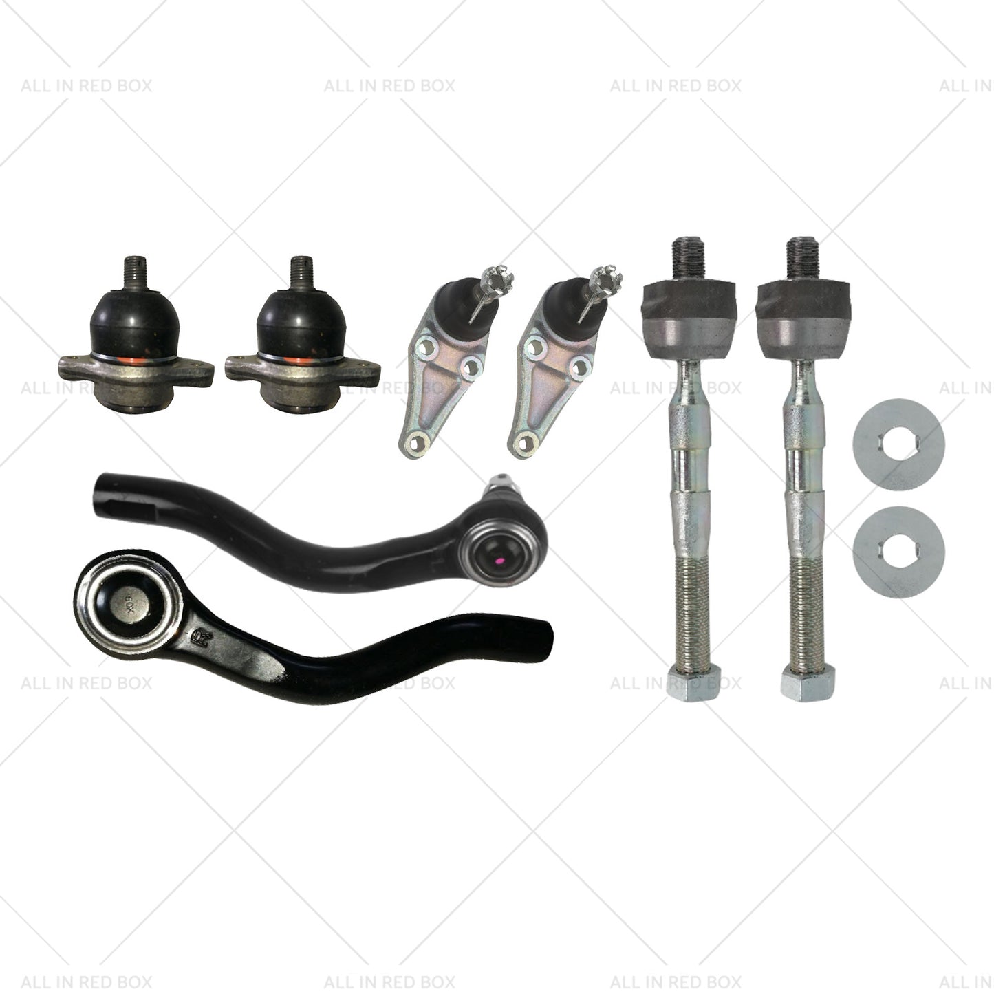 {{ 8x Steering Rack Tie Rod Ends Ball Joints Suitable for Mitsubishi Pajero NM }} - Buy Car Parts Online at {{ Kaka Auto Parts }}.