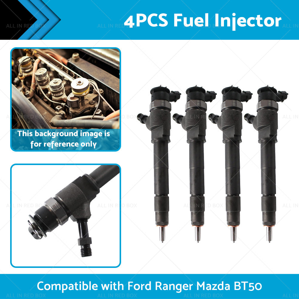 {{ 4PCS Diesel Fuel Injector Suitable for Mazda BT50 Ford Ranger PK PJ 0445110250 }} - Buy Car Parts Online at {{ Kaka Auto Parts }}.