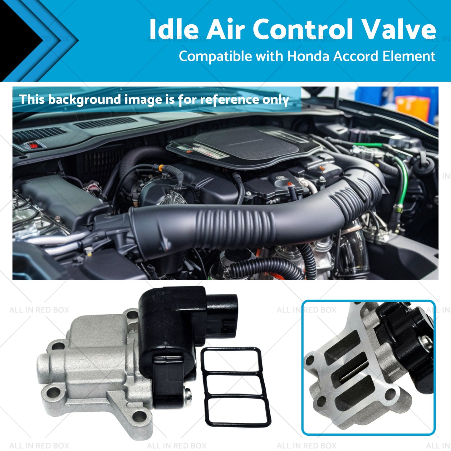 {{ Idle Air Control Valve Suitable for Honda Accord Element 2003-2005 16022-RAA-A01 }} - Buy Car Parts Online at {{ Kaka Auto Parts }}.