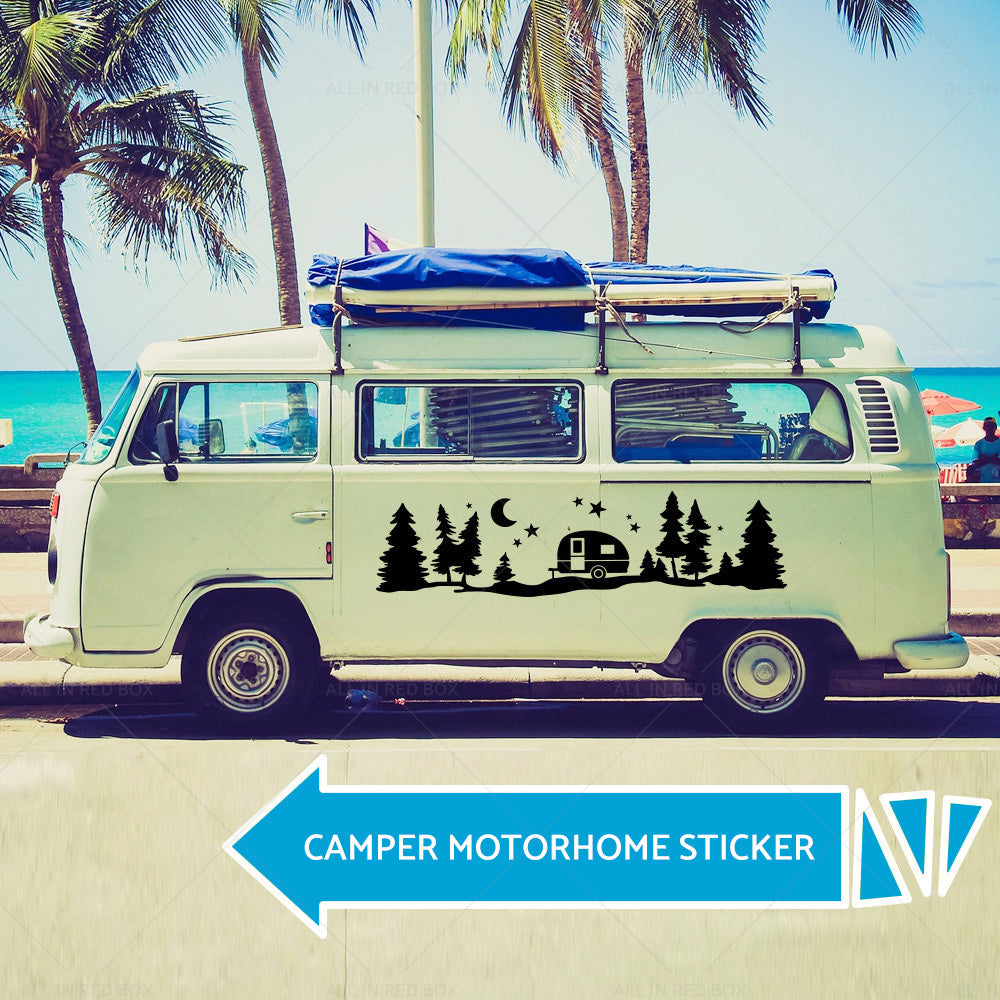 {{ Mountains Adventure Vinyl Decal Sticker Suitable ForCamper Van Motorhome Caravan }} - Buy Car Parts Online at {{ Kaka Auto Parts }}.