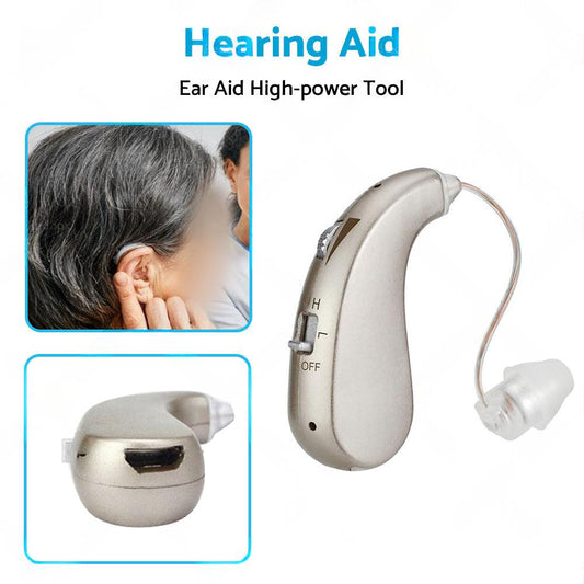 Rechargeable Digital Hearing Aid BTE Suitable for Left Right Ear