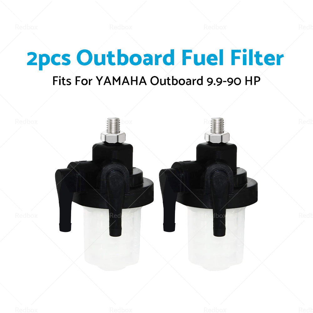 2PCS Motor Fuel Filter Separator For Yamaha Outboard 9.9-90 HP 61N-24560-00