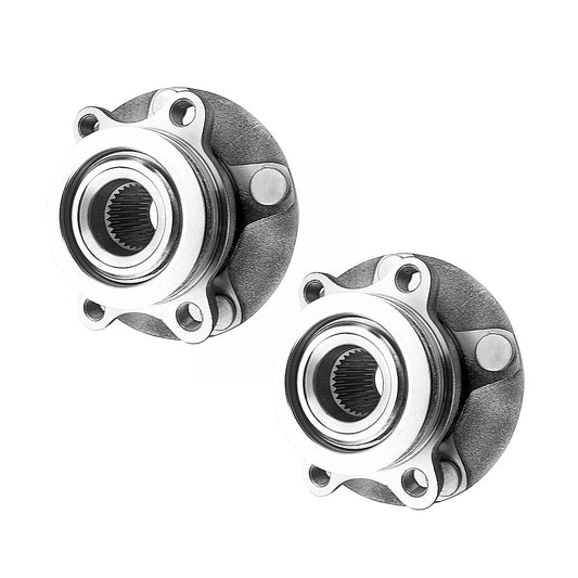 Front Wheel Bearing Hub 2x Suitable For Nissan X-Trail T31 2.5L 4WD ABS 2007-2014