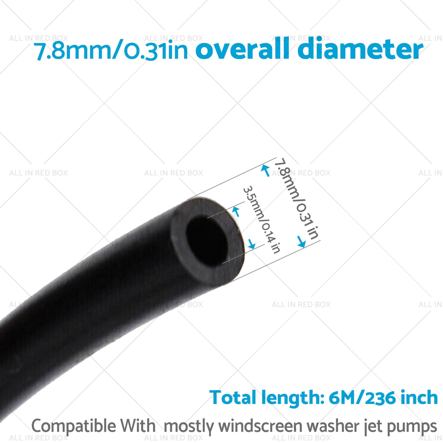 Windscreen Washer Nozzle Jet Hose Kit Suitable For Holden Commodore VB VC VH VK