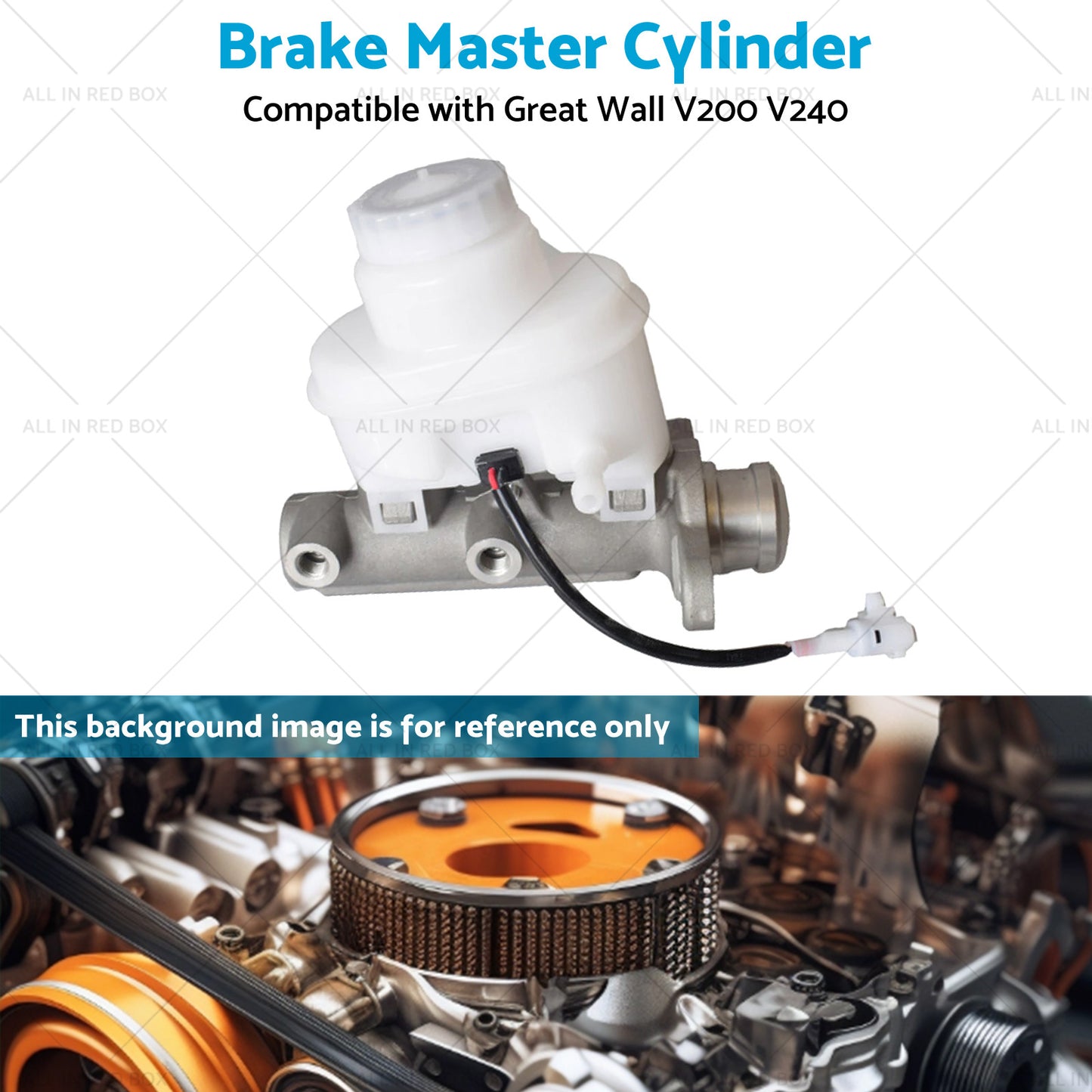 {{ Brake Master Cylinder Suitable For Great Wall V200 V240 K2 Series 1 09-15 }} - Buy Car Parts Online at {{ Kaka Auto Parts }}.