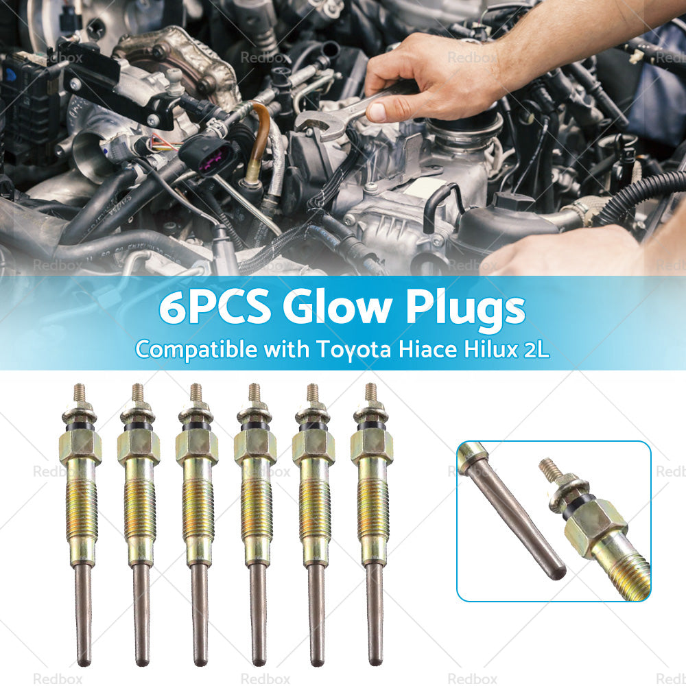 {{ 19850-54030 Glow Plugs Suitable For Toyota Hilux LN56 LN65 Hiace LH51 2L Diesel }} - Buy Car Parts Online at {{ Kaka Auto Parts }}.