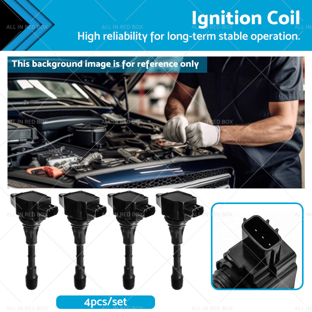 4x Ignition Coils Suitable For Mazda 2 DY Hatchback 1. 5L ZY-VE 2003-2009 U5143