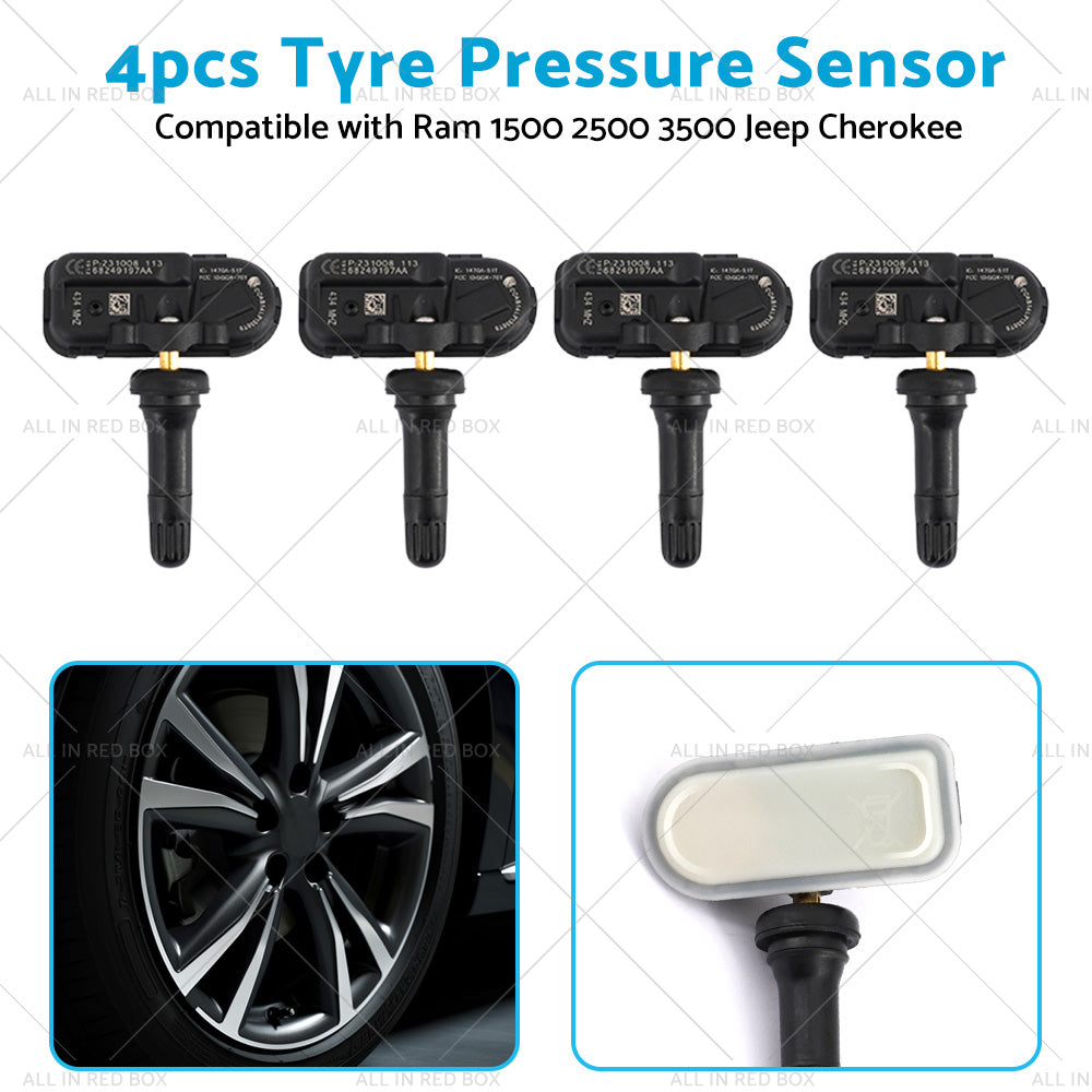 {{ Tyre Pressure Sensor Suitable For Dodge Ram 1500 2500 3500 Jeep Cherokee 14-16 }} - Buy Car Parts Online at {{ Kaka Auto Parts }}.