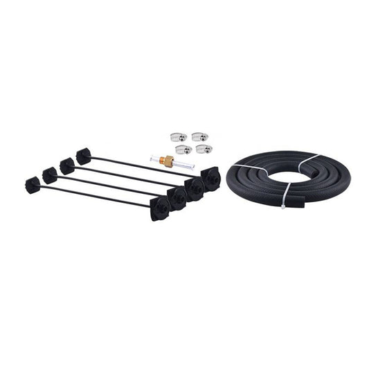 8 Row Remote Transmission Oil Cooler Radiator Converter Kit Suitable For Manual To Automatic Transmission Vehicles