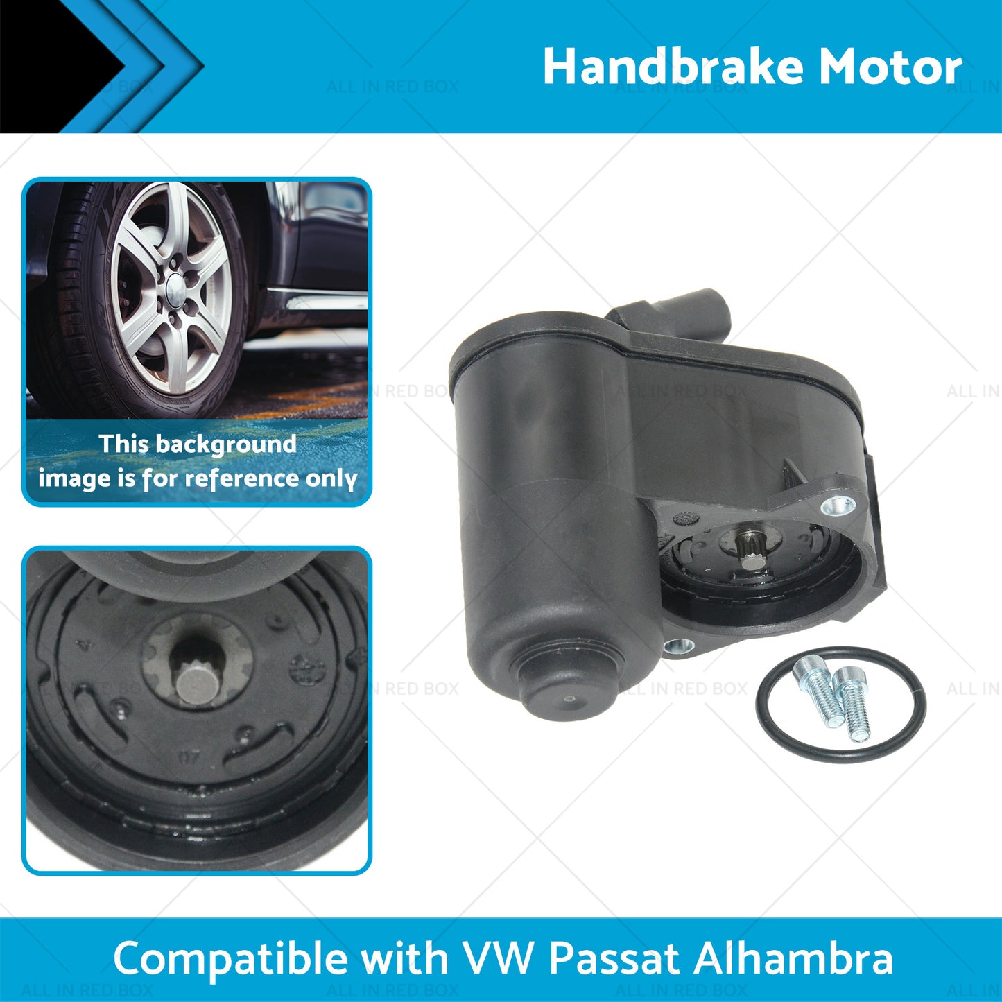 {{ 3C0998281A 3C0998281B Handbrake Motor Suitable for Audi VW Passat Alhambra 08-15 }} - Buy Car Parts Online at {{ Kaka Auto Parts }}.