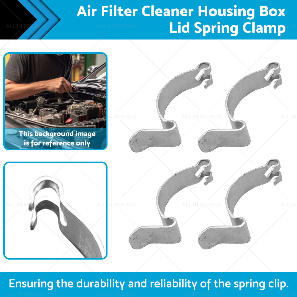 {{ 4 Air Filter Cleaner Housing Box Lid Spring Clip Clamp Suitable for Landcruiser }} - Buy Car Parts Online at {{ Kaka Auto Parts }}.