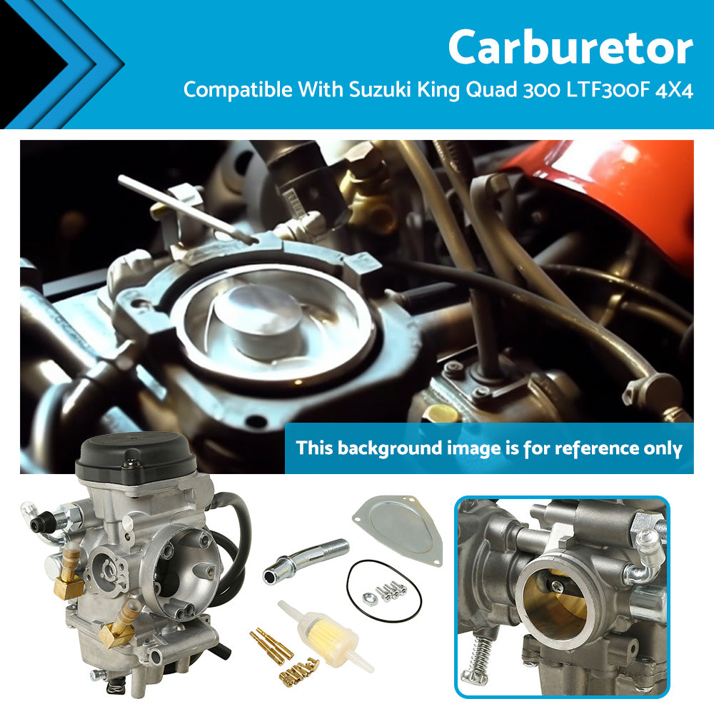 Carburetor Suitable For Suzuki King Quad 300 LTF300F 4X4 Carb 2000 2001 2002