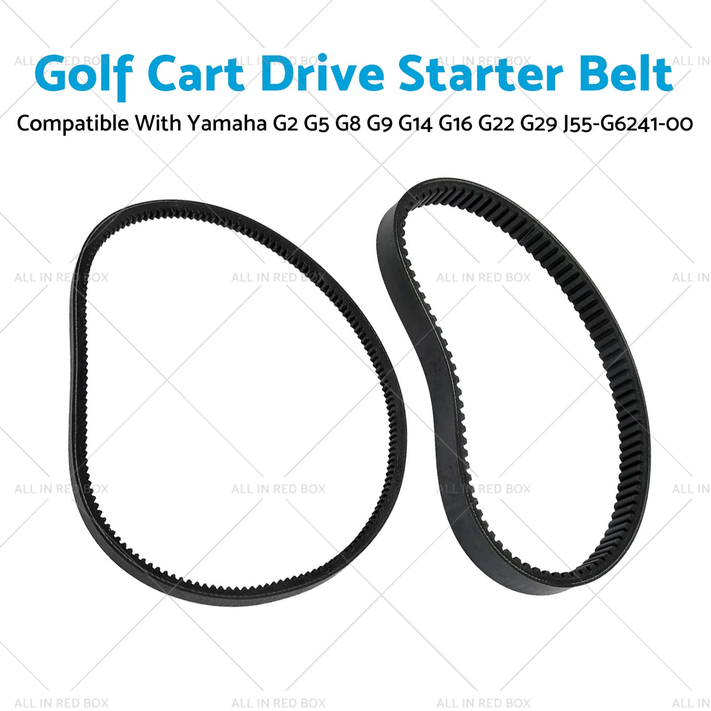 {{ J55-G6241-00 Golf Cart Drive Starter Belt Suitable For Yamaha G2 G5 G8 G9 G14 }} - Buy Car Parts Online at {{ Kaka Auto Parts }}.